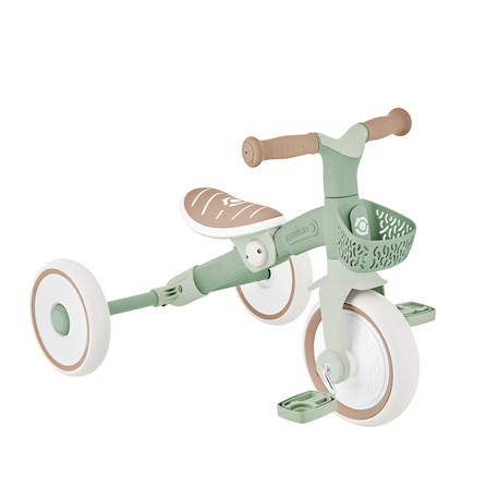 Tricycle learning 2 en 1 plus essential Vert sauge 1 - vertbaudet enfant 