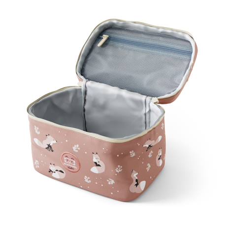 Sac repas isotherme 5l frosty Bleu wolf+Cannelle fox+Vert raccoon 9 - vertbaudet enfant 