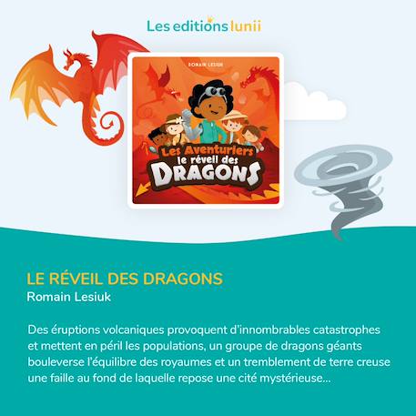 Le réveil des dragons - Livre audio interactif pour Ma Fabrique à Histoires MULTICOLORE 2 - vertbaudet enfant 