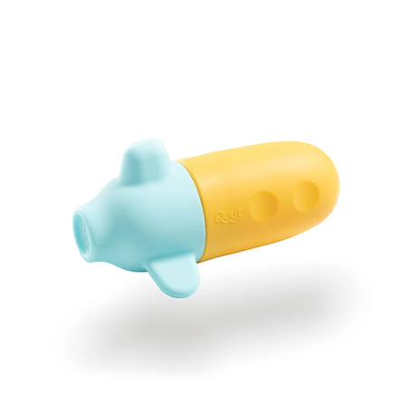 Squezzi sous-marin en silicone pour le bain Jaune 1 - vertbaudet enfant 