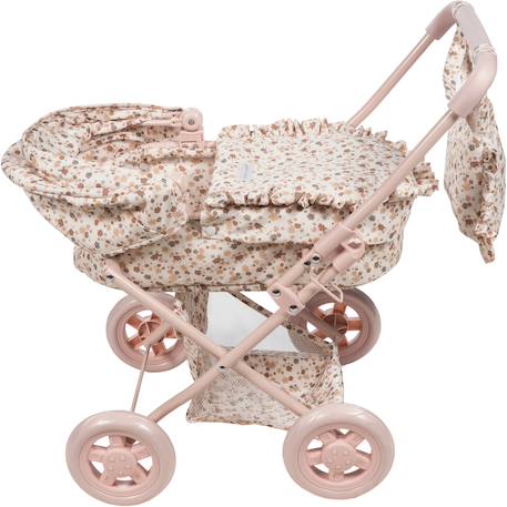 Landau pour poupée somerset Blanc, rose, marron 3 - vertbaudet enfant 