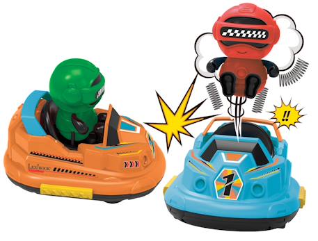 Set 2 voitures et 2 figurines amovibles Crosslander bumpers Multicolore 1 - vertbaudet enfant 
