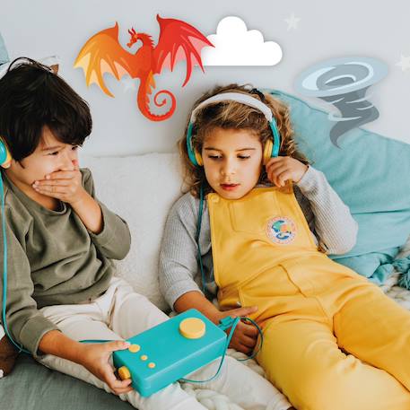 Le réveil des dragons - Livre audio interactif pour Ma Fabrique à Histoires MULTICOLORE 4 - vertbaudet enfant 
