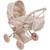 Landau pour poupée somerset Blanc, rose, marron 1 - vertbaudet enfant 
