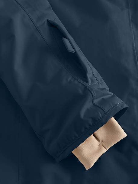 Veste d'hiver MATVESTYN garçon MINI A TURE bleu foncé+kaki+marron 3 - vertbaudet enfant 
