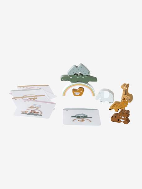 Jeu d'équilibre TANZANIE en bois FSC® marron 3 - vertbaudet enfant 