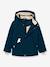 Veste d'hiver avec doublure polaire MATVALONSO Garçons MINI A TURE bleu foncé+vert sauge 2 - vertbaudet enfant 