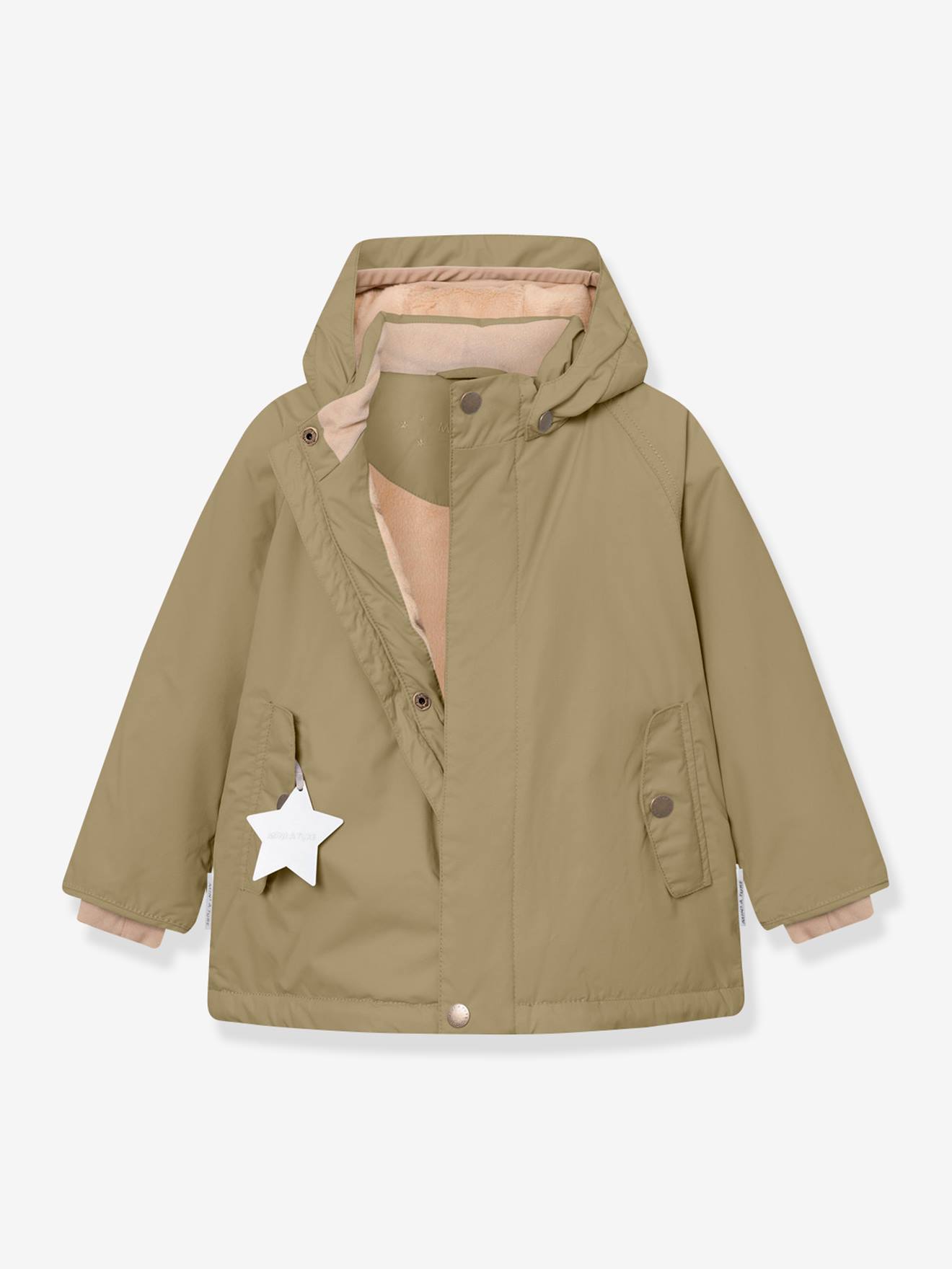 JiAmy Veste Polaire Pour Enfant - Manches Longues, Fermeture Éclair - Couleur Unie - Unisexe 1 à 5 Ans - Chaude Et Douce - Hiver - 6
