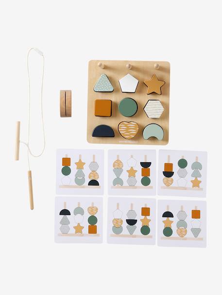 Puzzle perles 2 en 1 TANZANIE en bois FSC® bois 5 - vertbaudet enfant 