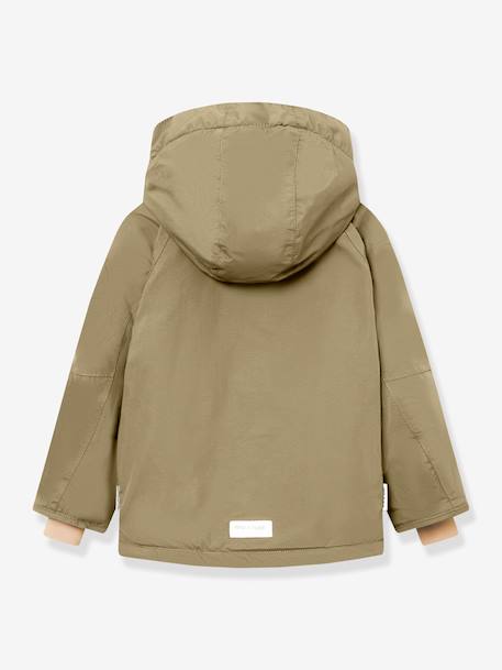 Veste d'hiver avec doublure polaire MATVALONSO Garçons MINI A TURE bleu foncé+vert sauge 6 - vertbaudet enfant 