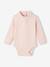 Lot de 2 bodies naissance col roulé manches longues rose pâle 3 - vertbaudet enfant 