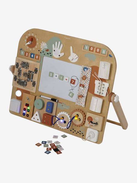 Planche d'apprentissage multi activités en bois FSC® bois 8 - vertbaudet enfant 