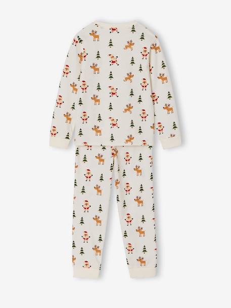 Pyjama Noël tout imprimé garçon écru 5 - vertbaudet enfant 