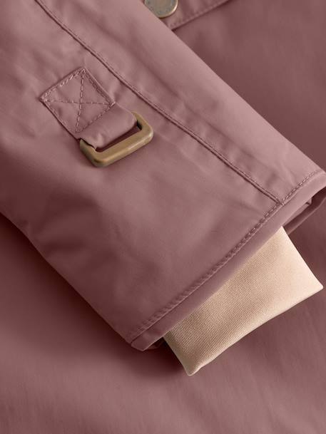 Veste d'hiver avec doublure polaire MATWANG enfants MINI A TURE bleu foncé+bordeaux+marron+prune+rose poudré+vert sauge 20 - vertbaudet enfant 