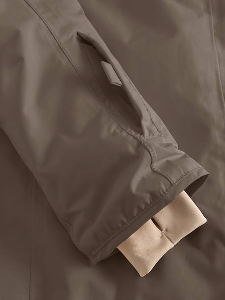 Veste d'hiver MATVESTYN garçon MINI A TURE bleu foncé+kaki+marron 6 - vertbaudet enfant 