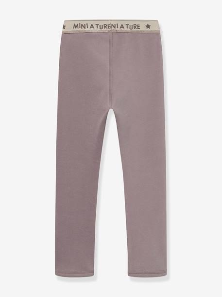 Leggings en polaire MATLEEMA enfants MINI A TURE bleu foncé+violet 4 - vertbaudet enfant 