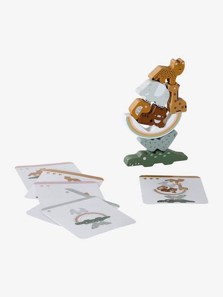 Jeu d'équilibre TANZANIE en bois FSC® marron 2 - vertbaudet enfant 