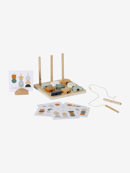 Puzzle perles 2 en 1 TANZANIE en bois FSC® bois 3 - vertbaudet enfant 