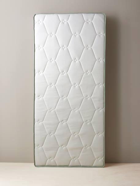 Matelas enfant ressorts mi-ferme traité Passerelle® blanc 1 - vertbaudet enfant 