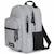 Sac à dos  morius Dimanche gris+Marine+Noir 3 - vertbaudet enfant 