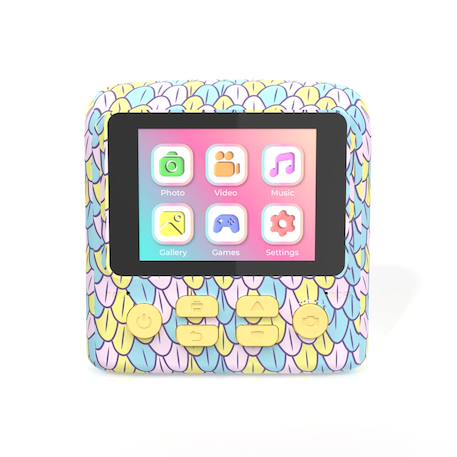 Appareil photo instantané enfant pixiprint - impression noir & blanc Rose jaune 3 - vertbaudet enfant 