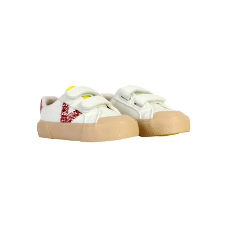 Baskets basses  à scratch Petalo+Plata 3 - vertbaudet enfant 