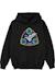 Sweat à capuche coton nasa spacelab life science Gris chiné+Noir 7 - vertbaudet enfant 