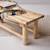 Banc déco enfant en bois de teck 80 kilim Naturel 6 - vertbaudet enfant 