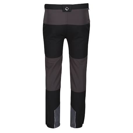 Pantalon polyester tech mountain Gris phoque / orange clair+Noir / cendre 5 - vertbaudet enfant 