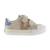 Baskets basses  à scratch Beige+Kaki 1 - vertbaudet enfant 