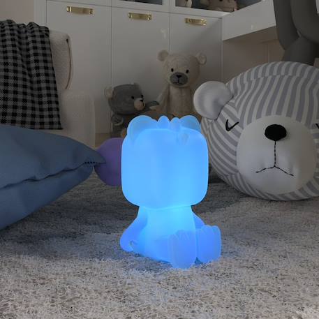 Veilleuse Dino Light Multi couleur - Veilleuse Led rechargeable usb-c - MOB Rose et orange 5 - vertbaudet enfant 