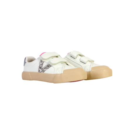 Baskets basses  à scratch Petalo+Plata 9 - vertbaudet enfant 
