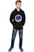 Sweat à capuche rocket coton nasa 76 Gris chiné+Noir 11 - vertbaudet enfant 