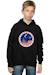 Sweat à capuche rocket coton nasa 76 Gris chiné+Noir 9 - vertbaudet enfant 