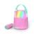 Enceinte bluetooth karaoke avec micro changeur de voix Rose+Vert 1 - vertbaudet enfant 