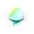 Mini enceinte champignon avec lumières led & ventouse BLeu+Rose+Vert 13 - vertbaudet enfant 