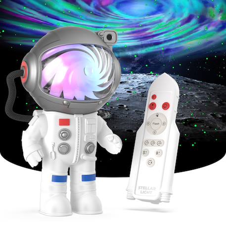 Projecteur Ciel Étoilé Stellar Light - Lampe Galaxie & Veilleuse relaxante - MOB Blanc 1 - vertbaudet enfant 