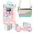 Kit travel pixiprint - housse de transport + 4 rouleaux de papier MULTICOLORE 1 - vertbaudet enfant 