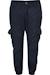Pantalon de jogging à poches coton Bleu marine+Noir 1 - vertbaudet enfant 