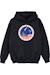 Sweat à capuche rocket coton nasa 76 Gris chiné+Noir 7 - vertbaudet enfant 