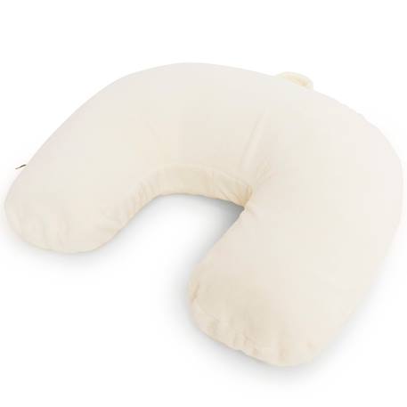 Coussin d'allaitement bamboo touch Ecru 1 - vertbaudet enfant 