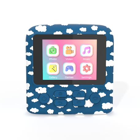 Appareil photo instantané enfant pixiprint - impression noir & blanc Bleu+Rose jaune 3 - vertbaudet enfant 