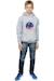Sweat à capuche rocket coton nasa 76 Gris chiné+Noir 5 - vertbaudet enfant 