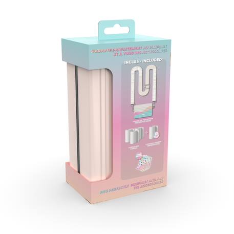 Kit travel pixiprint - housse de transport + 4 rouleaux de papier MULTICOLORE 3 - vertbaudet enfant 