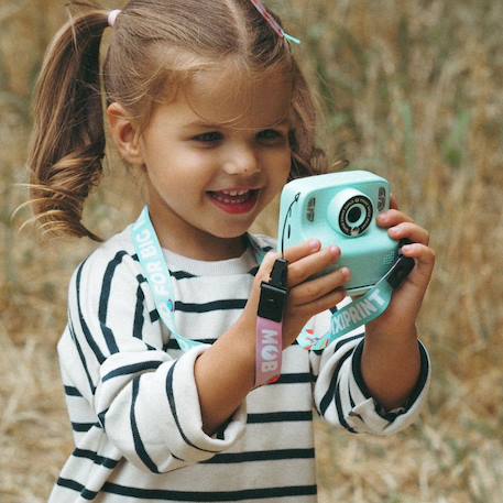 Appareil photo avec impression pixiprint Rose saumon+Turquoise 8 - vertbaudet enfant 