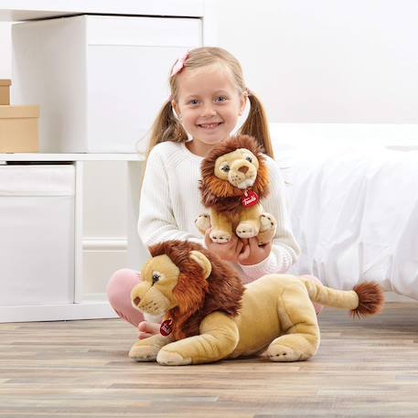 Peluche lion narciso 25 cm Marron 4 - vertbaudet enfant 