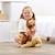 Peluche lion narciso 25 cm Marron 4 - vertbaudet enfant 