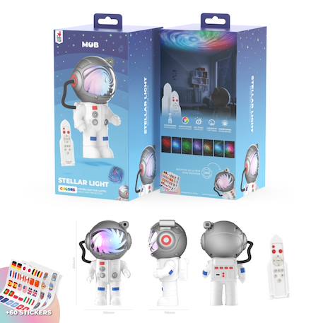 Projecteur Ciel Étoilé Stellar Light - Lampe Galaxie & Veilleuse relaxante - MOB Blanc 5 - vertbaudet enfant 