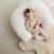 Coussin d'allaitement bamboo touch Ecru 2 - vertbaudet enfant 
