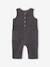 Combinaison bébé en velours côtelé anthracite 2 - vertbaudet enfant 